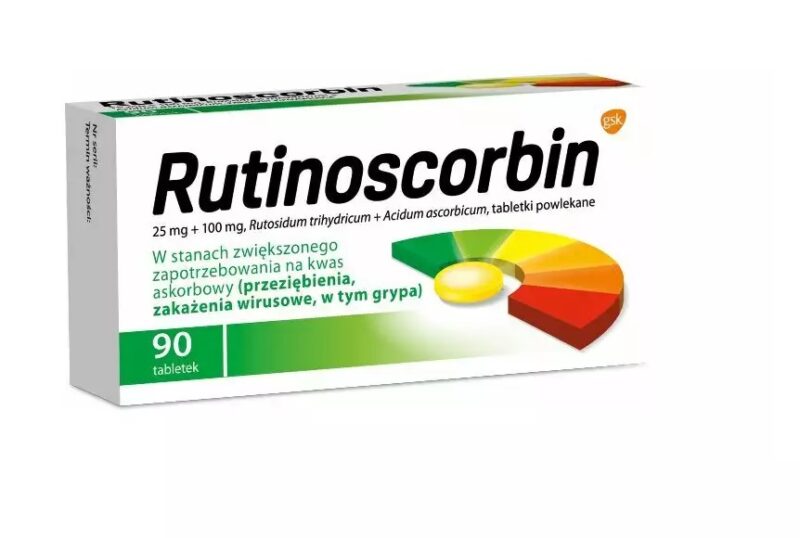 rutinoscorbin, tabletki na przeziębienie